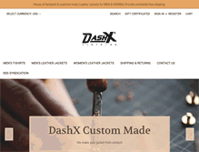 Tablet Screenshot of dashx.us